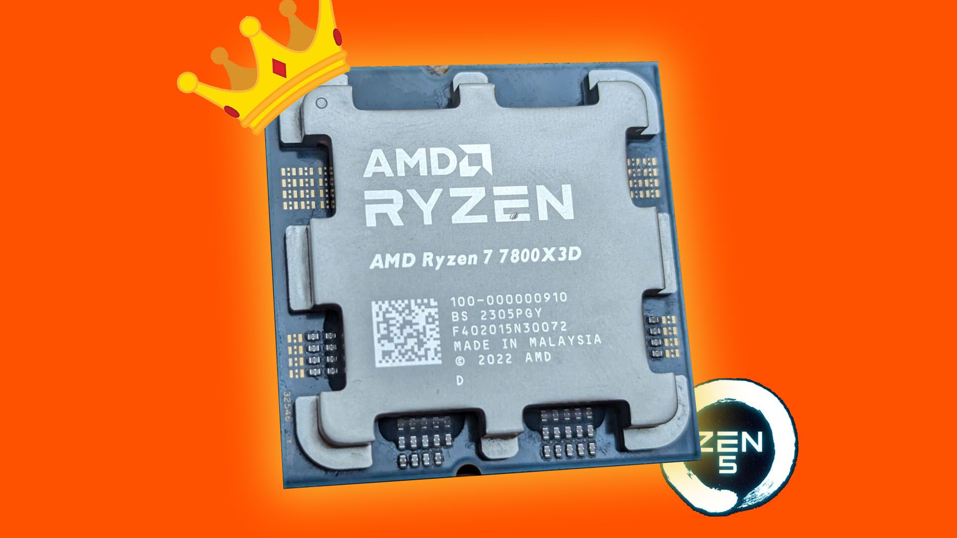 AMD vient d'admettre que le Ryzen 7800X3D battra ses nouveaux processeurs dans les jeux
