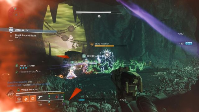 briser les sceaux de Lucent Destiny 2 la liminalité de la forme finale