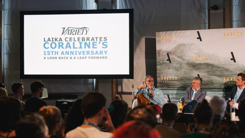 Henry Selick fait une apparition surprise au panel de Variety à Annecy sur Laika, parle de la « magie ancienne » du stop-motion et de la remasterisation de « Coraline » : « C'est magnifique » Plus de Variety Les plus populaires À lire absolument Inscrivez-vous aux newsletters de Variety Plus de nos marques
	
	
