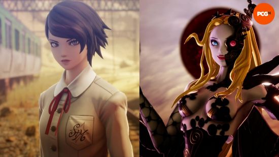 Yoko Hirmomine et le Qadistu dans Shin Megami Tensei V : Vengeance