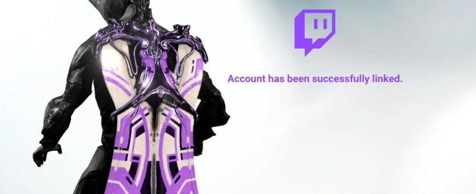 Warframe Twitch account link