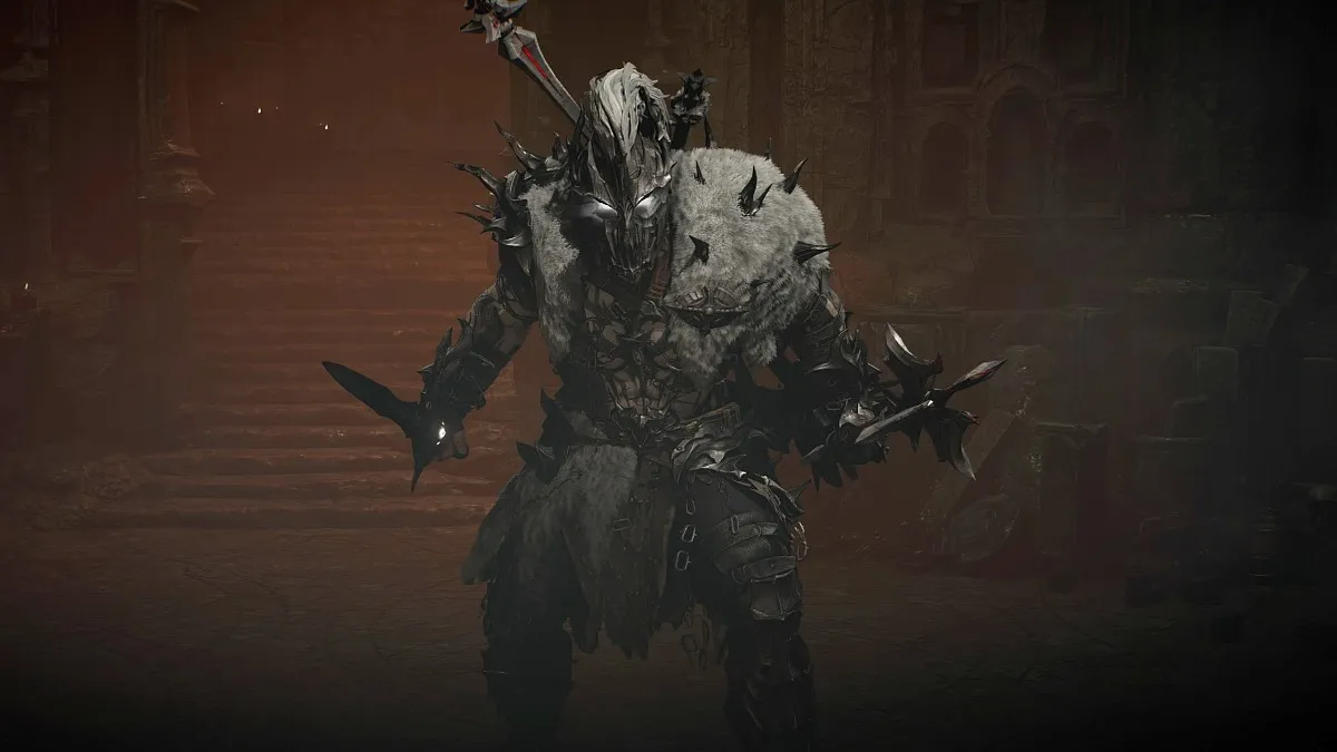 Barbarian class in Season 4 of Diablo 4.