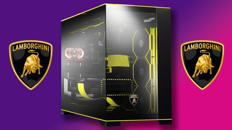 Lamborghini vient de fabriquer un boîtier PC avec Lian Li, et ça a l'air incroyable
