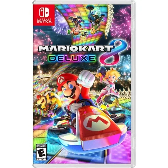 Mario Kart 8 Deluxe.