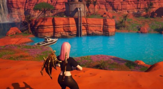 Comment obtenir de la santé ou des boucliers dans un emplacement de piscine Oasis à Fortnite