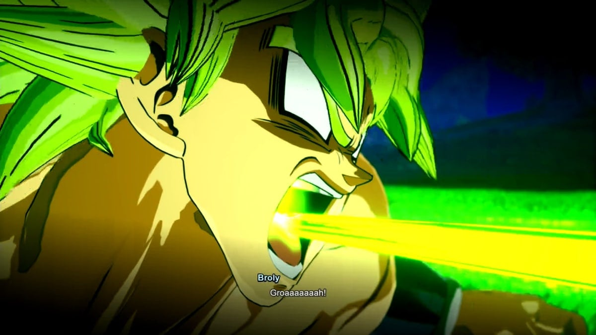 Broly utilise son ultime dans Dragon Ball : Sparking !  Zéro