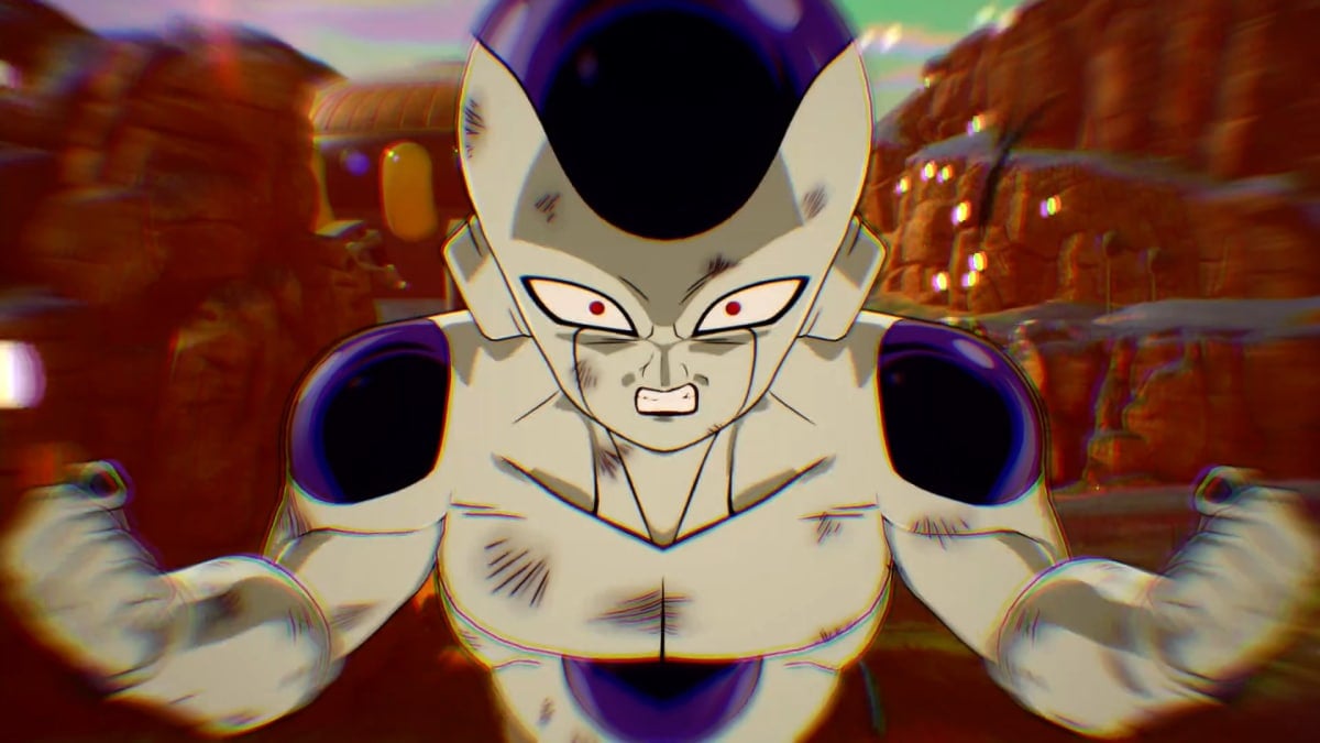 Freezer prépare une attaque spéciale dans Dragon Ball : Sparking !  Zéro