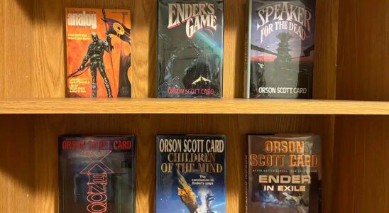 book collection of science fiction