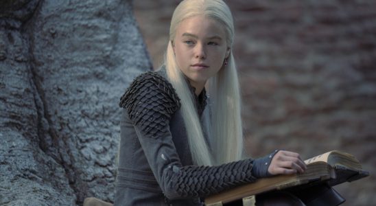 Milly Alcock as Rhaenyra Targaryen in House of the Dragon Season 1