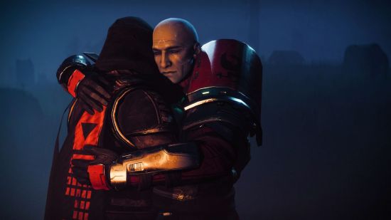 Revue de Destiny 2 The Final Shape : Zavala et Cayde s'embrassent