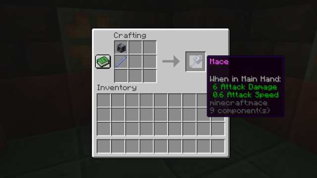 Recette de fabrication de masse Minecraft