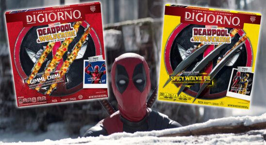 Les pizzas Deadpool et Wolverine de DiGiorno veulent mettre de la viande chaude dans votre bouche