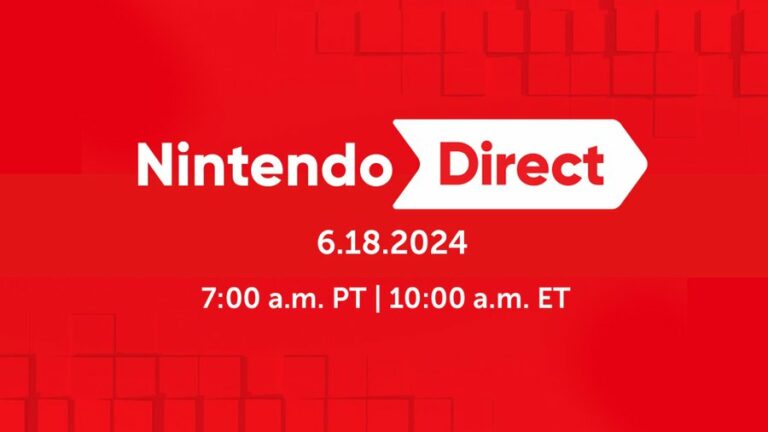 Nintendo Direct annoncé pour le 18 juin
