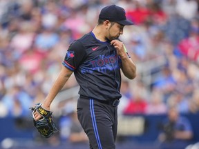 Yusei Kikuchi, lanceur des Blue Jays de Toronto