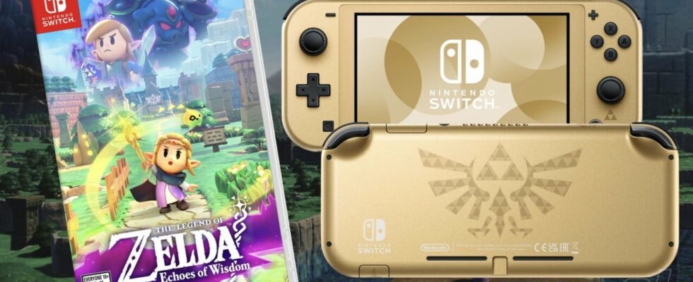 Les premières précommandes apparaissent pour Zelda : Echoes Of Wisdom et Hyrule Edition Switch Lite