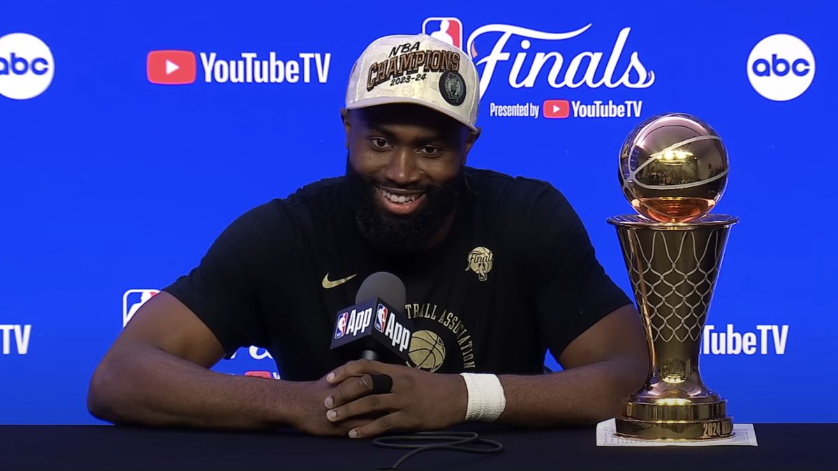 Après que la star des Boston Celtics, Jaylen Brown, ait remporté la finale de la NBA, je ne peux pas m'empêcher de penser à la série de films A+ qu'il a regardée pendant sa préparation
