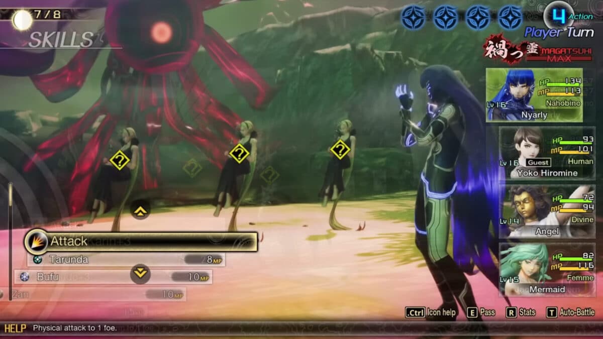 Shin Megami Tensei V - Gameplay de vengeance