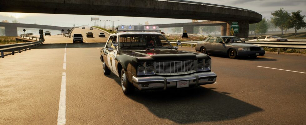 Attrapez les méchants dans Police Simulator: Patrol Officers: Highway Patrol Expansion