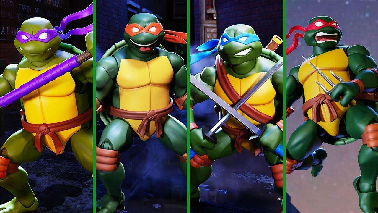 Les nouvelles figurines Teenage Mutant Ninja Turtles de Super7 vous ramèneront aux années 2000
