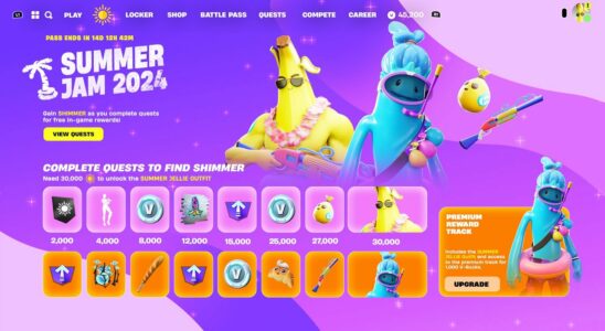 Événement d'été Fortnite : date de sortie, récompenses gratuites, modifications de la carte et plus encore