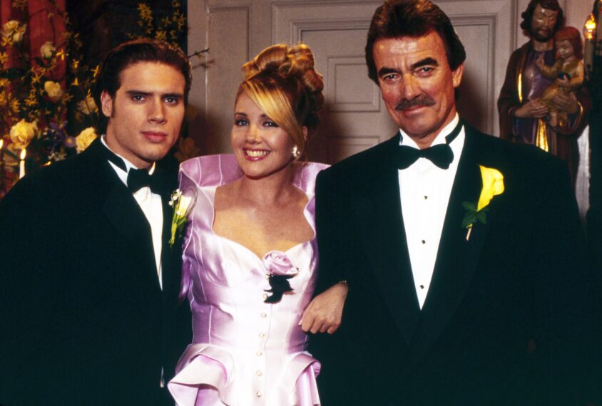 Joshua Morrow, Melody Thomas Scott et Eric Braeden dans 