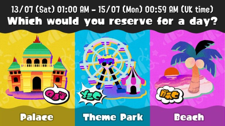 Splatoon 3 juillet 2024 Splatfest annoncé
