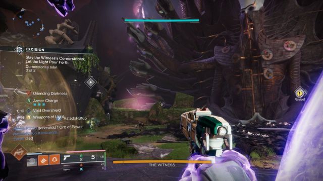 Tuez les pierres angulaires des témoins dans Destiny 2, l'excision de la forme finale