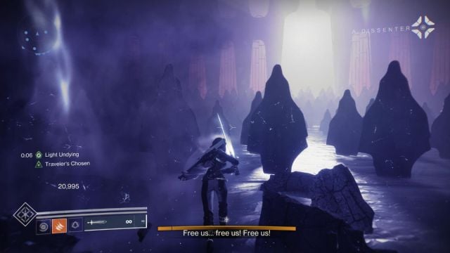 détruire les statues dans Destiny 2, l'excision de la forme finale