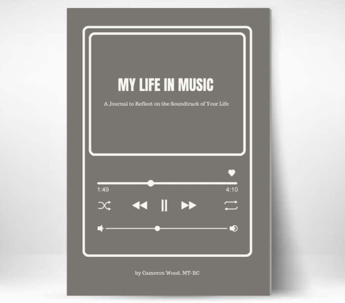 couverture du "Ma vie en musique" journal