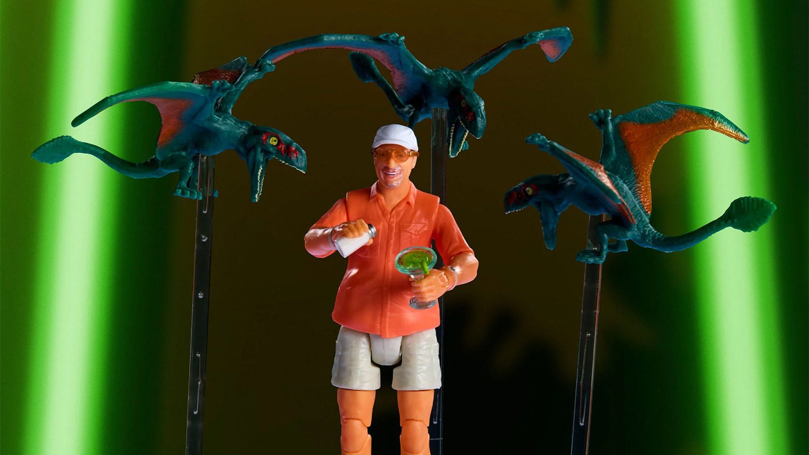 Mattel a fait de Jimmy Buffett la meilleure figurine d'action de Jurassic World
