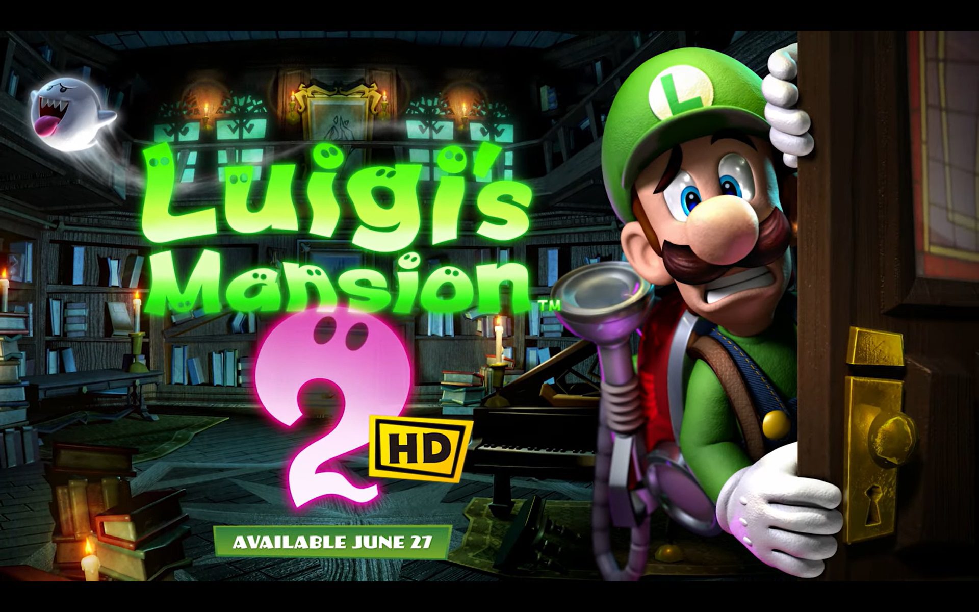 Bande-annonce de lancement de Luigi's Mansion 2 HD
