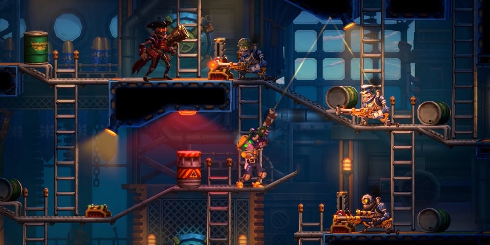 Attaque du capitaine Ricochet de SteamWorld Heist 2