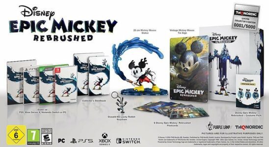 Disney Epic Mickey : précommandes en direct de l'édition collector rebrushée, limitées à 5 000