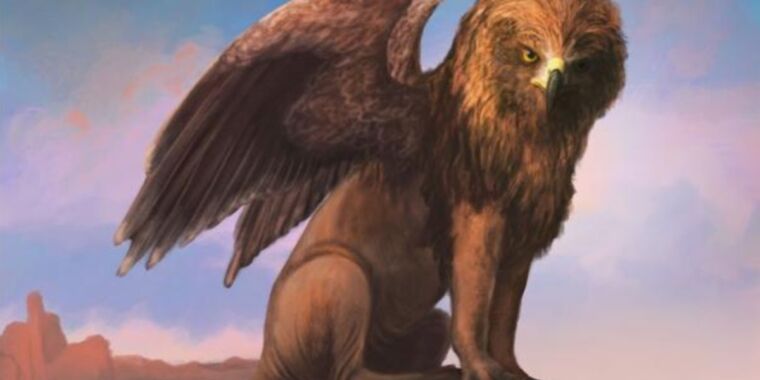 Le griffon mythique n’a pas été inspiré par un dinosaure à cornes, conclut une étude