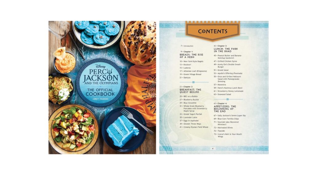 Percy Jackson et les Olympiens : le livre de recettes officiel