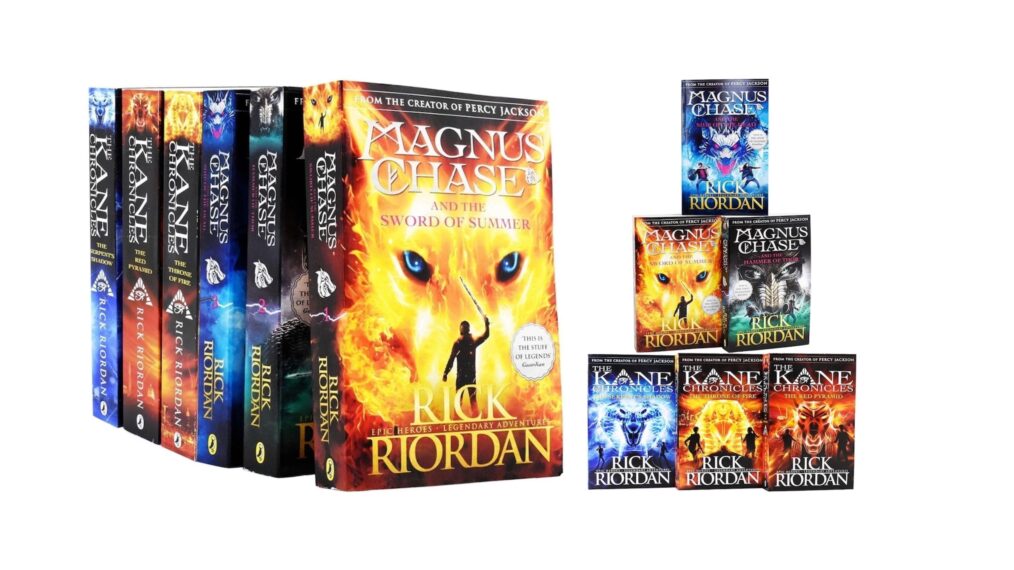 Coffret de 6 séries Magnus Chase et The Kane Chronicles