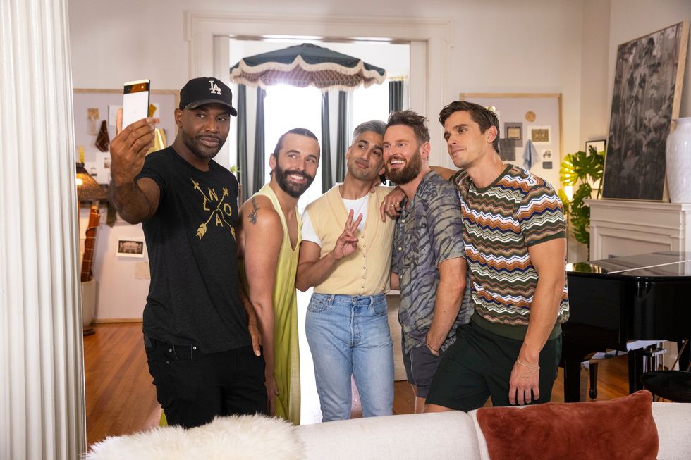 Karamo Brown, Jonathan Van Ness, Tan France, Bobby Berk, Antoni Poroski, Queer Eye saison 8