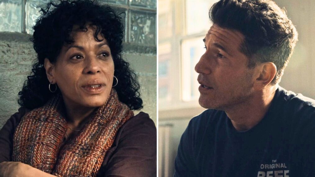 Liza Colon-Zayas et Jon Bernthal dans la saison 3 de « The Bear » 