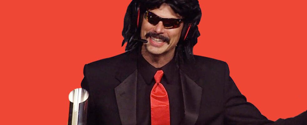 YouTube suspend la monétisation sur la chaîne du Dr Disrespect