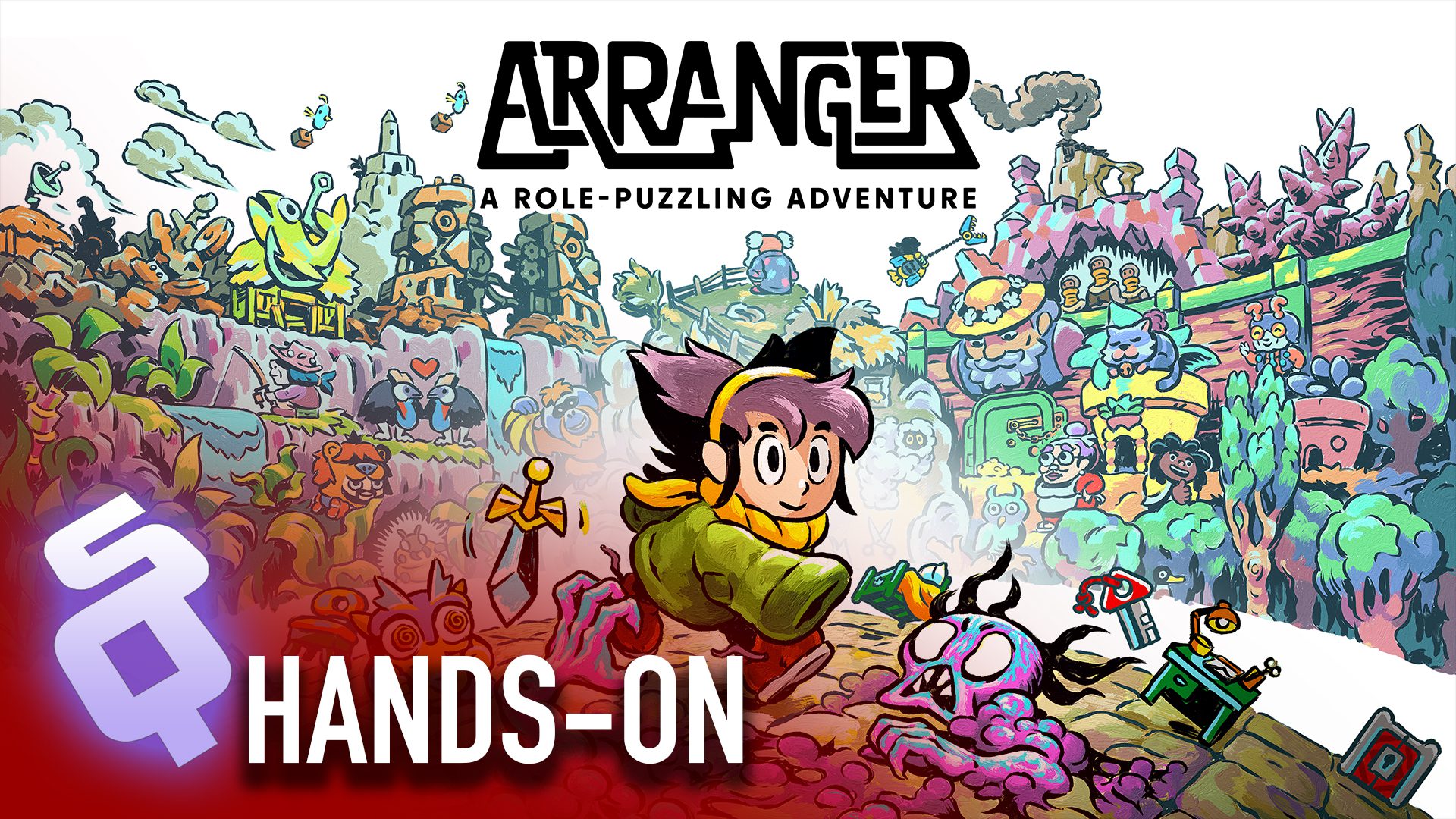 [Hands on preview] Arranger: A Role-Puzzling Adventure is a delicious puzzle adventure