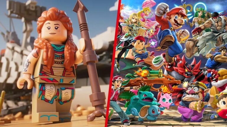  Aléatoire : Aloy dans Smash Bros. ?  Le développeur de "LEGO Horizon" semble prêt à le faire
