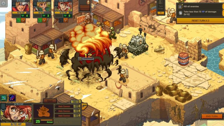 Aperçu pratique de Metal Slug Tactics