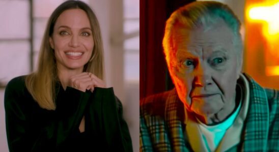 Angelina Jolie and Jon Voight