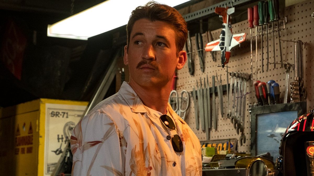 Miles Teller in Top Gun: Maverick