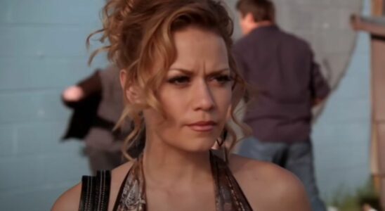 Bethany Joy Lenz close up as Hayley on One Tree Hill.