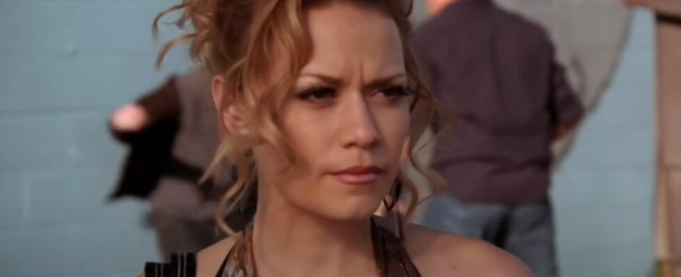 Bethany Joy Lenz close up as Hayley on One Tree Hill.