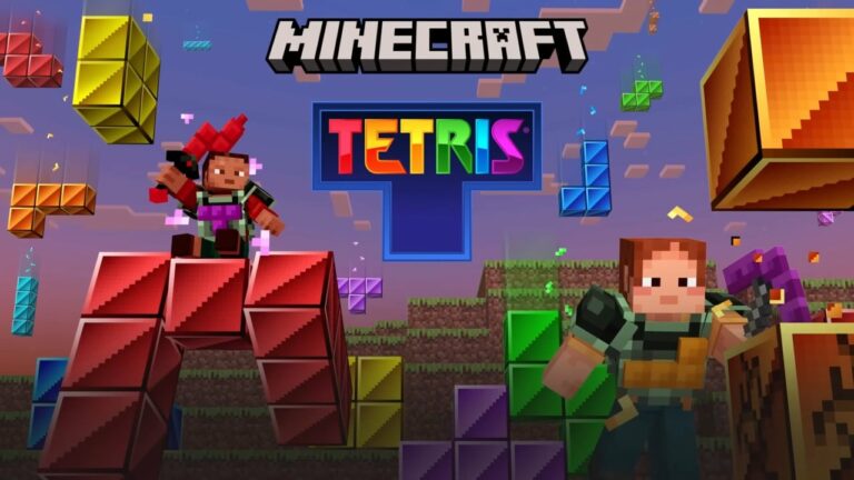 Block rencontre Block dans la nouvelle collaboration Minecraft X Tetris
