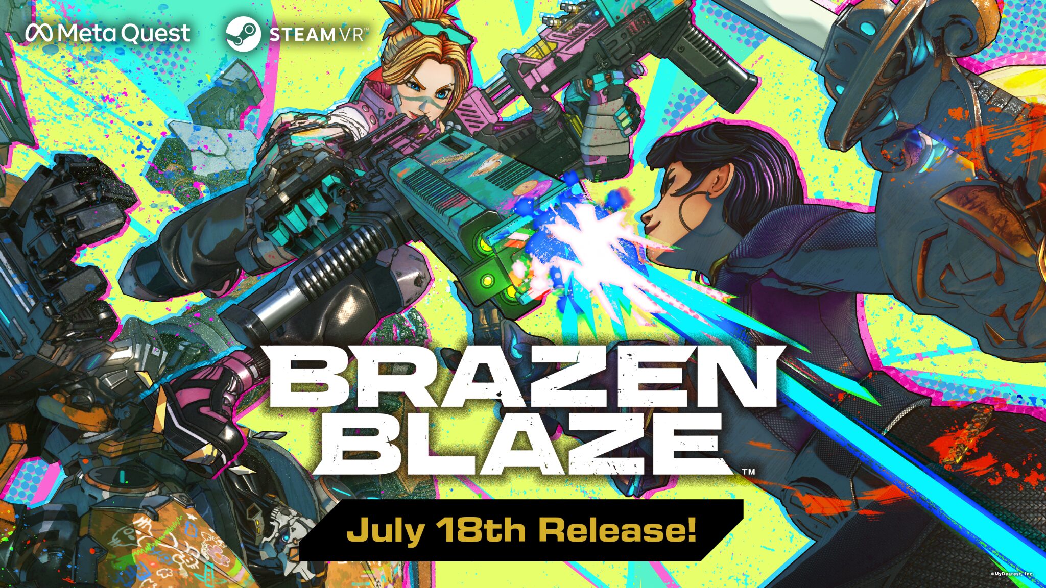 Brazen Blaze sort le 18 juillet    
