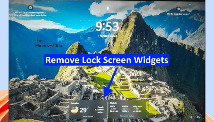 Comment supprimer les widgets d’écran de verrouillage dans Windows 11