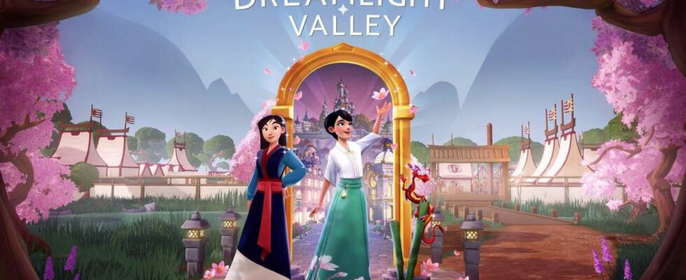 Disney Dreamlight Valley accueille Mulan et Mushu